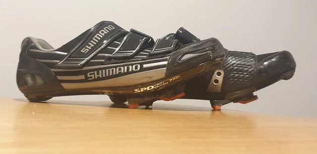 Shimano SH-R151 road Shoes Carbon Sole 47 12 Keo Cleats