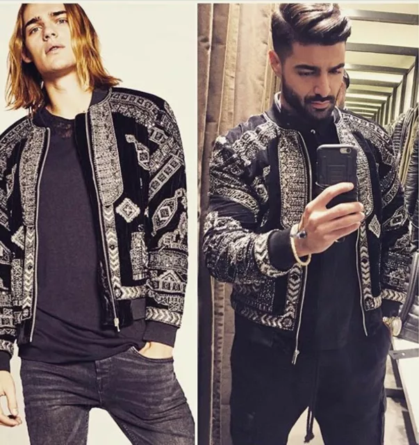 Zara metallic bomber jacket hotsell