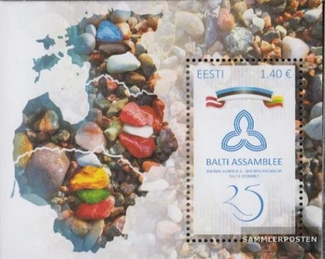 Estland Block42 (kompl.Ausg.) postfrisch 2016 Versammlung