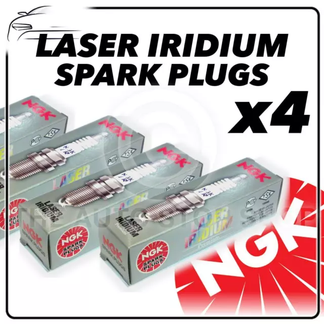 4x NGK SPARK PLUGS Part Number IKR7D Stock No. 4759 Laser Iridium New Genuine