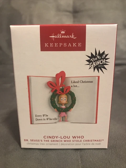 Hallmark Dr. Seuss How The Grinch Stole Christmas ! Max Décoration de Noël
