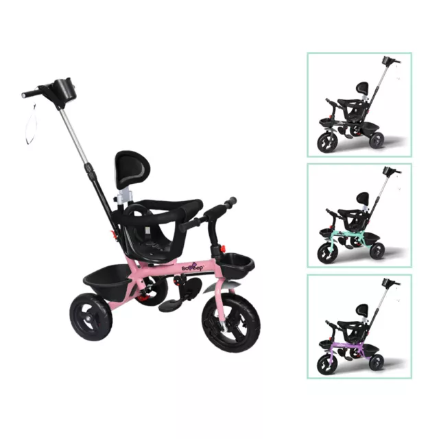 Bopeep Kids Tricycle Bike Ride On Trike Toddler Balance Prams Stroller Walker