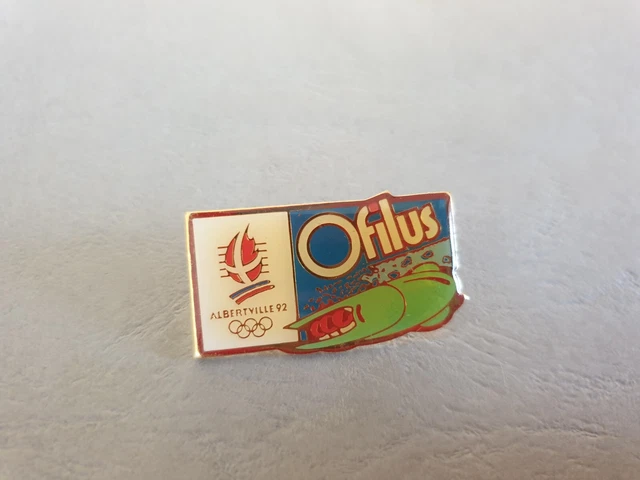 RARE 2 PINS SKI ALBERTVILLE 92 Jeux Olympiques JO EUROSUCRE EUR 9,99 - FR
