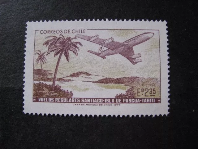 Chile Stamp Issue Complete Scott # 413 Never Hinged Unused