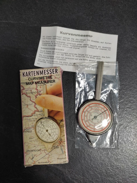 alter Kartenmesser/Kurvenmesser OVP