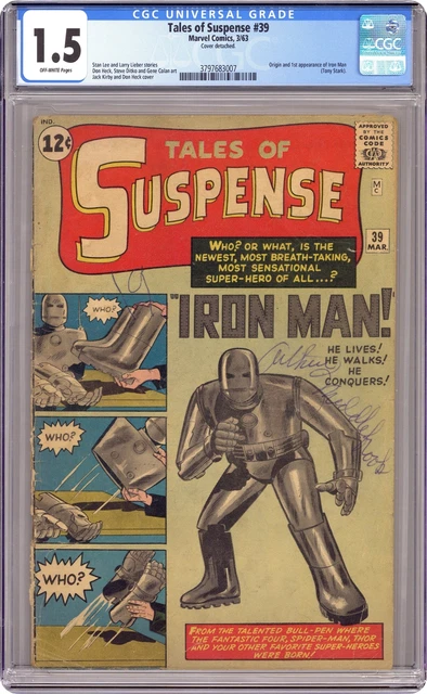 Tales of Suspense #39 CGC 1.5 1963 3797683007 1st app. Iron Man