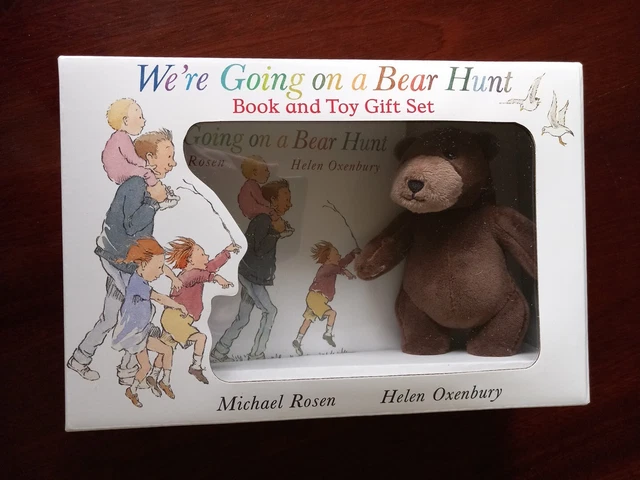 WERE GOING ON a Bear Hunt Book and Toy Gift Set by Michael Rosen NEW ...