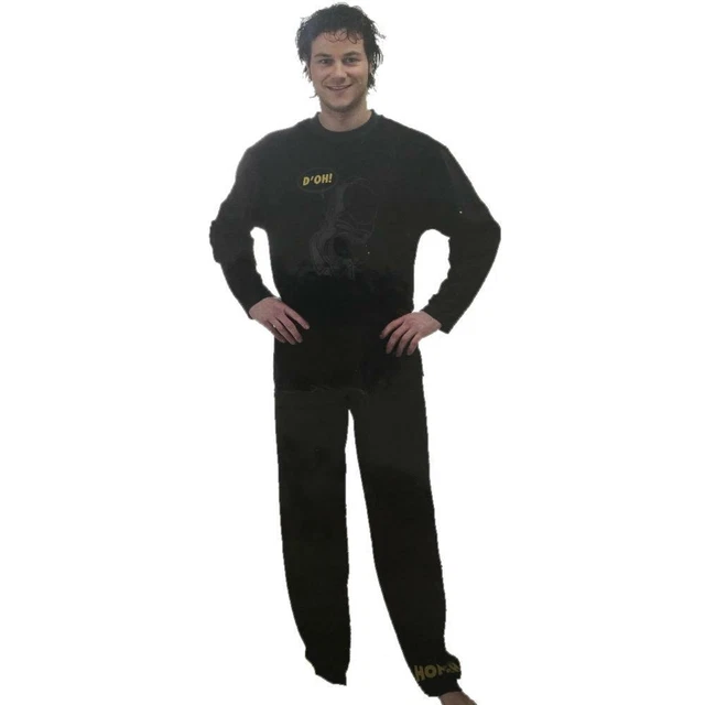 PIGIAMA LUNGO UOMO Homer Simpson D'OH !! *06591 EUR 27,90 - Main Image