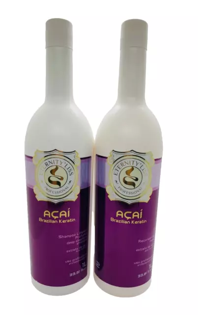 Brasilianische Acai Keratin Haarbehandlung Multi Size - Eternity'Liss