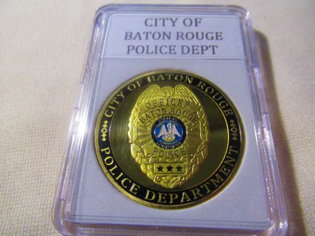 CITY OF BATON ROUGE Police Dept. Challenge Coin