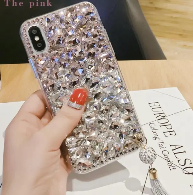 Luxury 3D Bling Rhinestone Diamond Case Cover for Samsung Galaxy S23 S22 Ultra