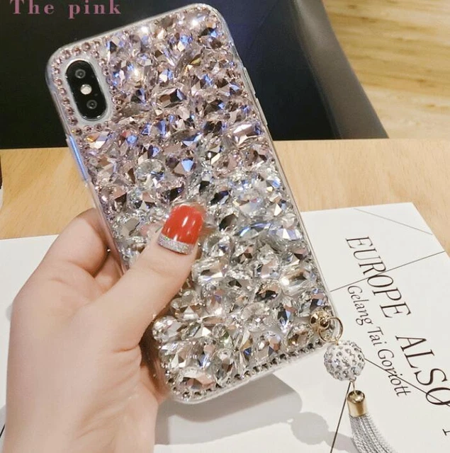 Luxury 3D Bling Rhinestone Diamond Case Cover for Samsung Galaxy S23 S22 Ultra