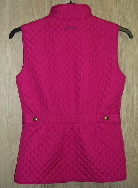 Giacca da equitazione gilet trapuntata rosa Joules età 11-12 152 cm 3