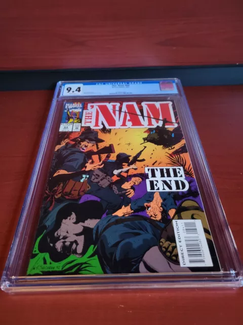 EXCELLENT!  The 'Nam #84 1993 Last Issue Marvel Comics CGC 9.4 GRADED