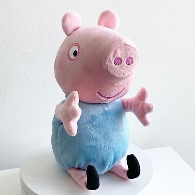 Peppa Pig Brother George Giggle N Wiggle Plush Laughs and Talks 10'' WORKS 2003