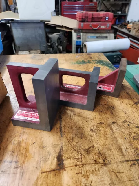 Lot of 3 Suburban Tool Angle Plates