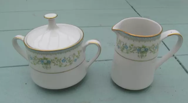 Noritake Spring Meadow Milk Jug & Covered Sugar Bowl     £14.99 (Post Free UK)