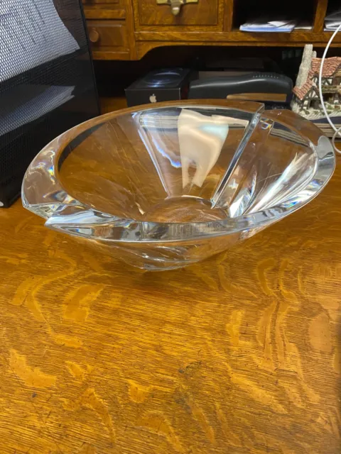 Beautiful Large Crystal Punch Bowl