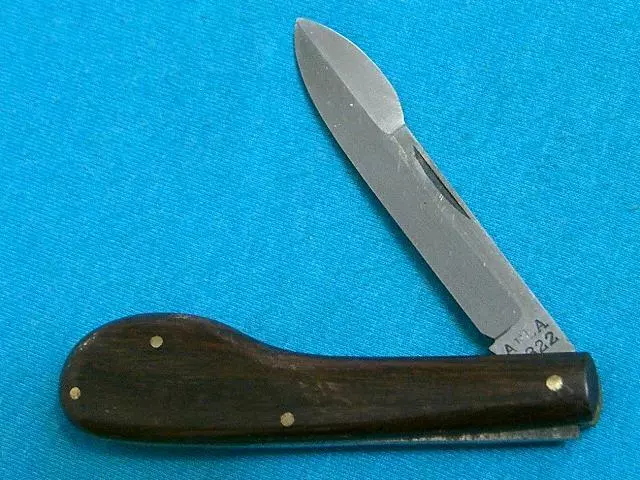 Odd Antique Afla Aela 2322 Folding Ink Eraser Doctors Drs Surgical Scalpel Knife