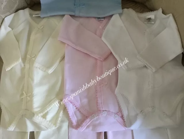 Spanish Baby outfit sets unisex 0-1-3 months  romany