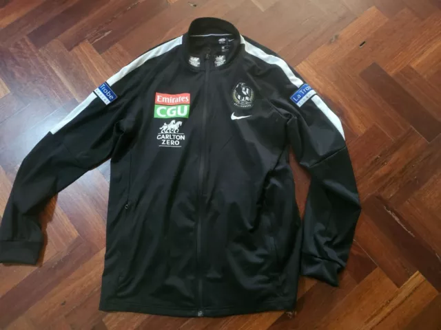 AFL Nike Collingwood Magpies Coaches jacket -  Large