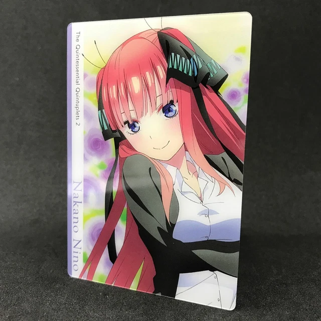 THE QUINTESSENTIAL QUINTUPLETS NINO NAKANO C 02 Japanese Card Anime