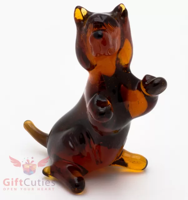 Art Blown Glass Figurine of the Australian Terrier