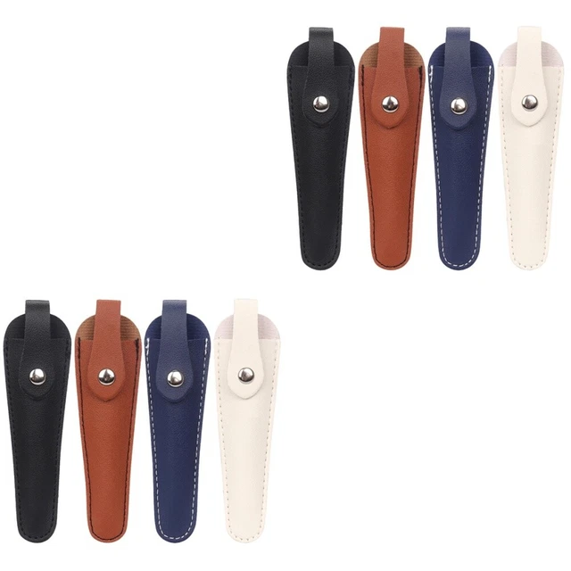 8 uds Funda de tijera de cuero PU Funda de tijera de coser Funda de tijera Funda de tijera