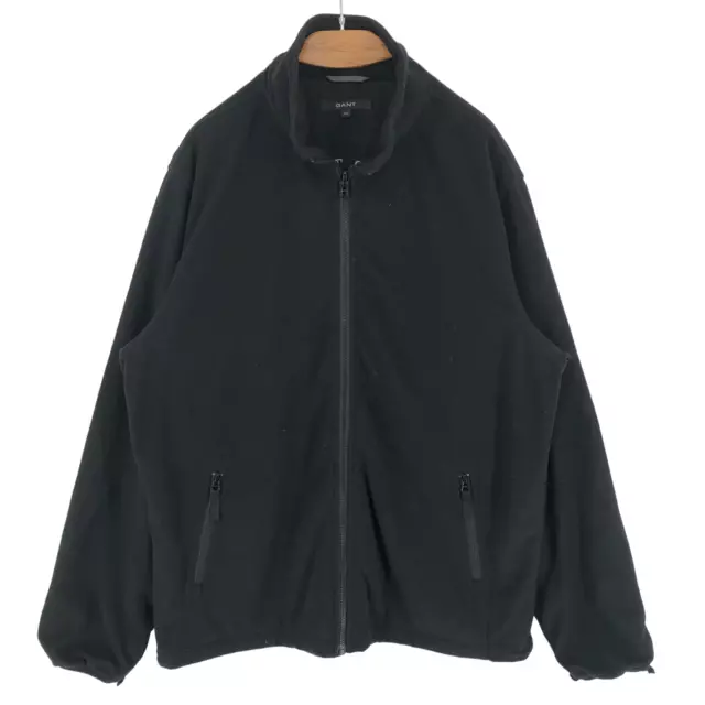 GANT Uomo Zip Maglione Cardigan Pile Taglia XL