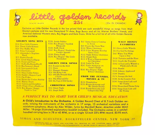 1955 ROY ROGERS & Dale Evans Sing The Little Shoemaker 78rpm Golden ...