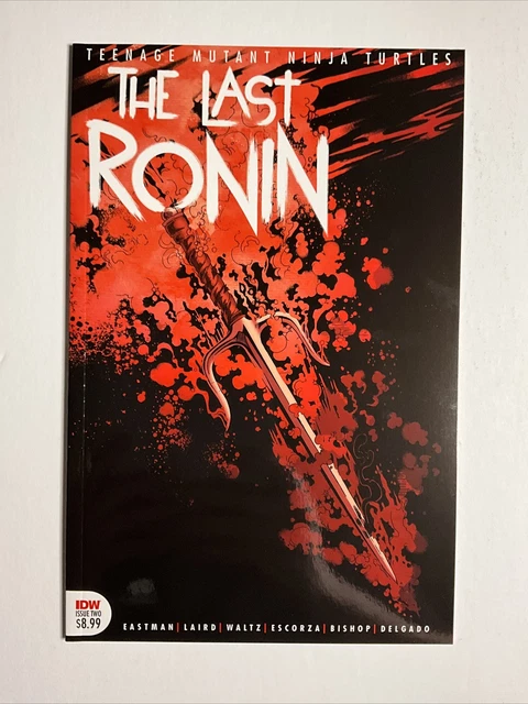 The Last Ronin #2 (2021) 9.4 NM IDW 2nd Print Variant Cover Comic Book TMNT