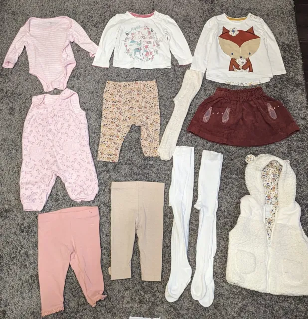 baby girls clothes bundle 3-6 months (no.50)