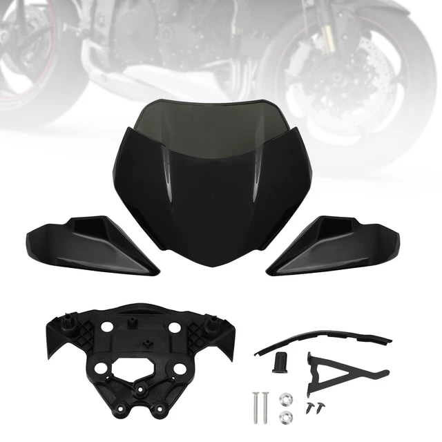 Windshield WindScreen fit for Speed Triple 1200 RS 2021-2022 BBLK Y8