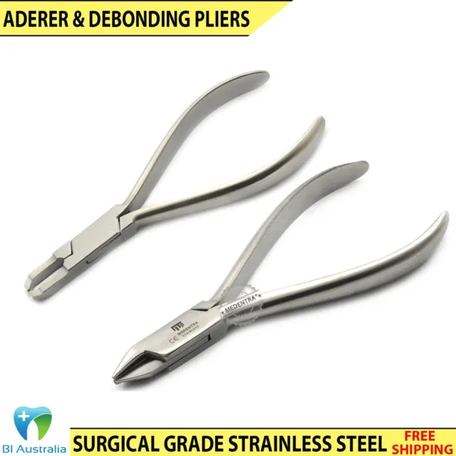 Orthodontic Molar Braces Debonding Three Prong Aderer Plier Wire Bending Pliers