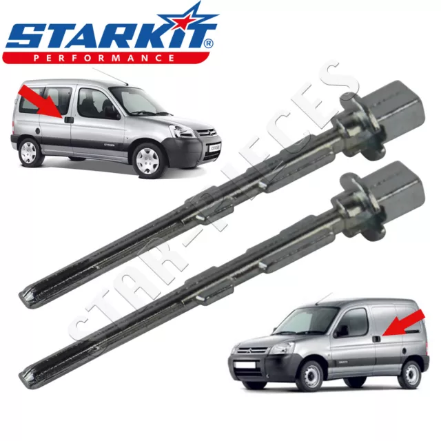 2 Axes poignée porte latérale coulissante CITROEN BERLINGO PEUGEOT PARTNER 96-08