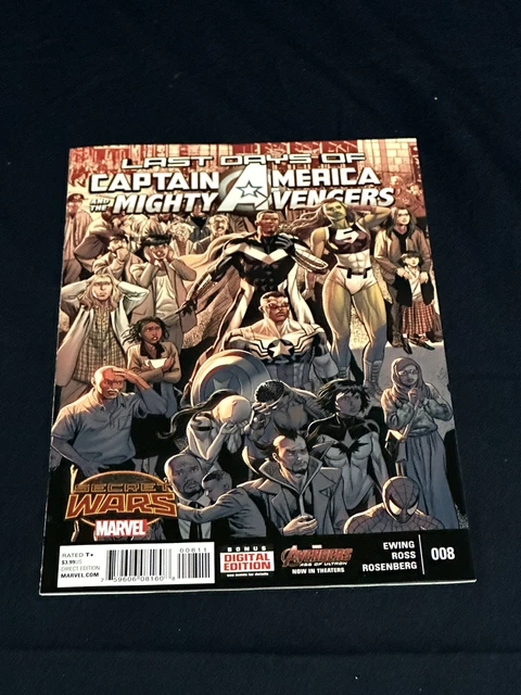 Captain America Mighty Avengers #8 2015 Marvel Comics High Grade