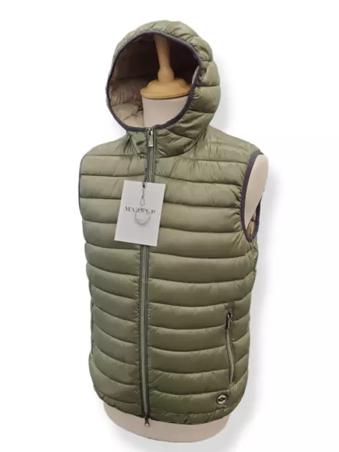 Gilet UOMO con cappuccio trapuntato MK24003 "MARKUP" S - M - L - XL - XXL