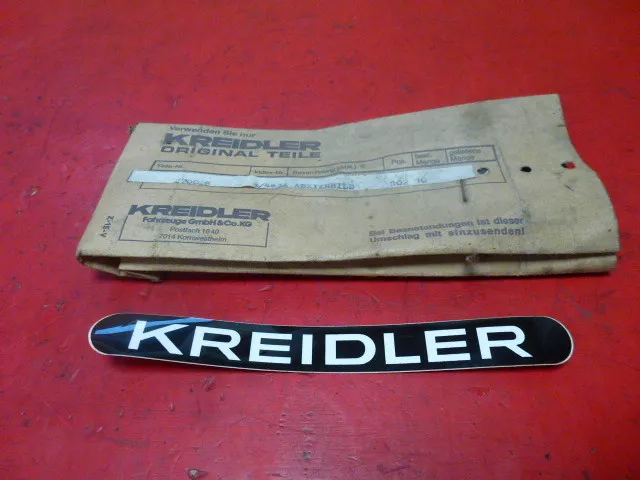 KREIDLER RS FLORETT autocollant NOS ORIGINAL