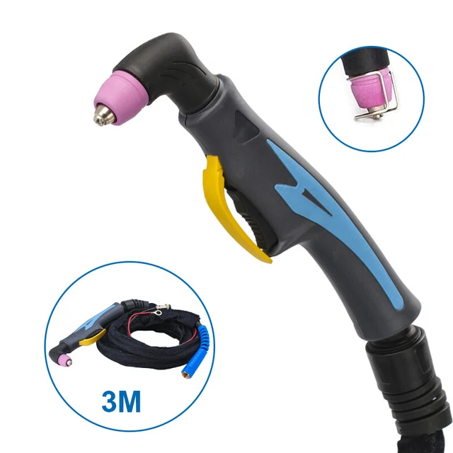 AG60 P60 Plasma Cutter Cutting Head Torch With 3m Cable M16*1.5 Thread