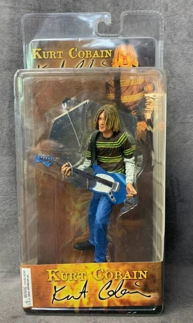 NECA Kurt Cobain 7" Action Figure Factory Sealed