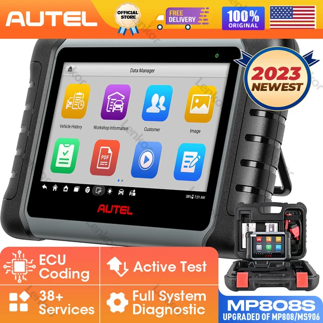 AUTEL MAXIPRO MP808S Car Diagnostic Scanner Bidirectional Scan Tool Key ...