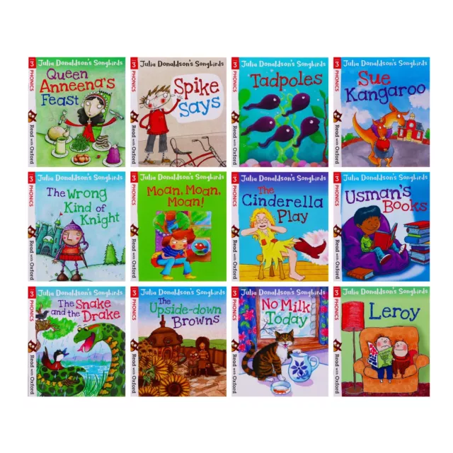 Julia Donaldson's Songbirds Read with Oxford 36 Books (Stage 1-4) - Ages 0-5 3