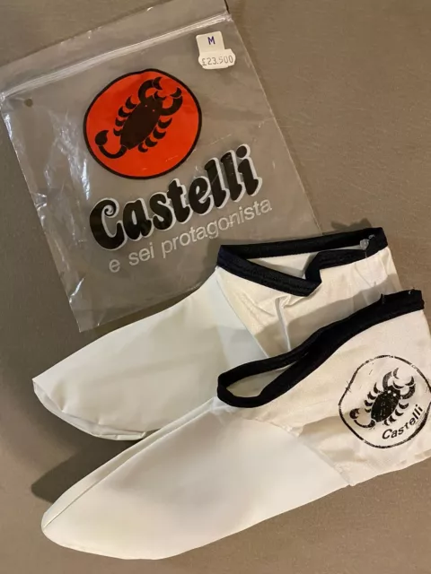 Nos Copriscarpe ciclismo Castelli Vintage Copri Scarpe Eroica Shoes M Colnago