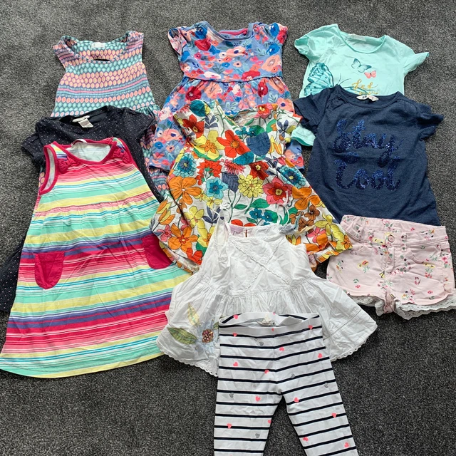 Girls  Summer Bundle Age 4-6 Next H&M Monsoon