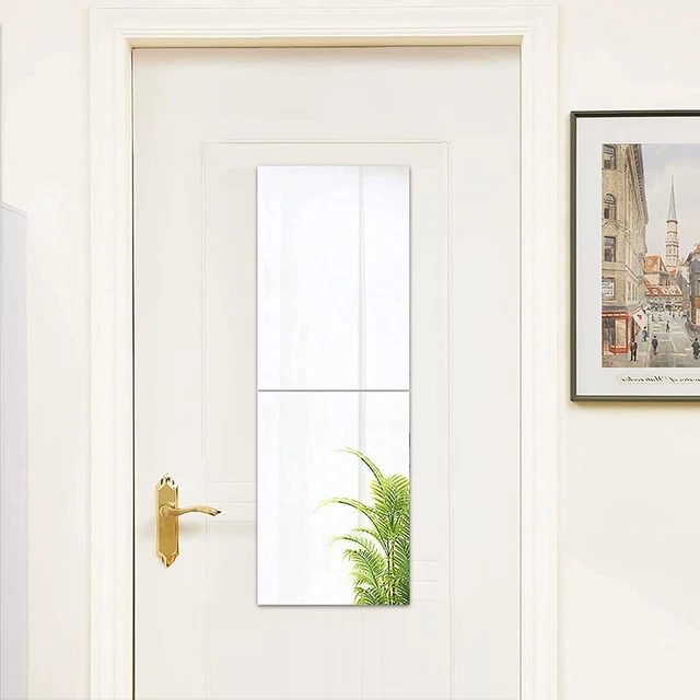 Acrylic Mirror Sheets Self-Adhesive, Flexible Wall-Mounted Acrylic Sheet Safety
