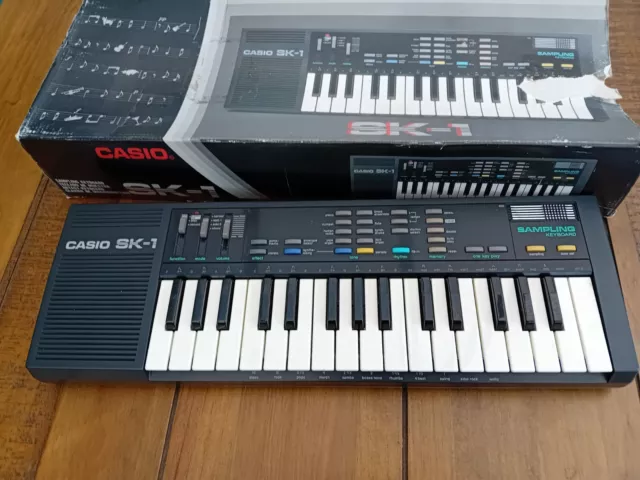 Casio Sk_1 Sampling Keyboard Excellent Working Condition