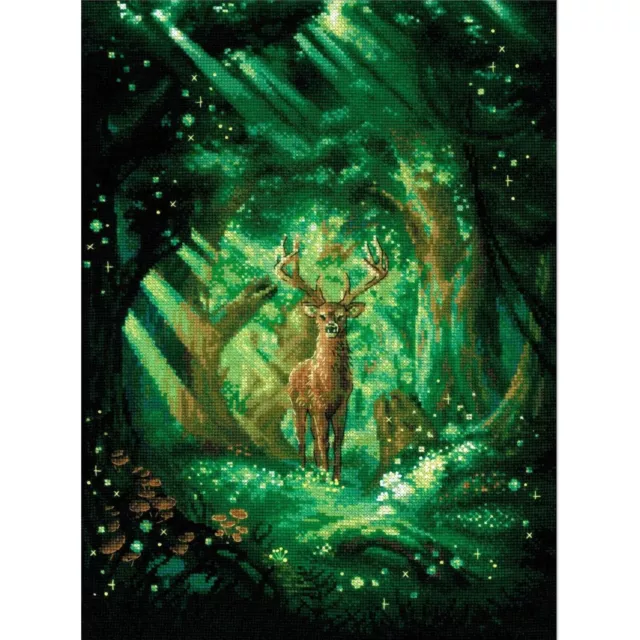 Kit punto de cruz Riolis De La Bosque 2116
