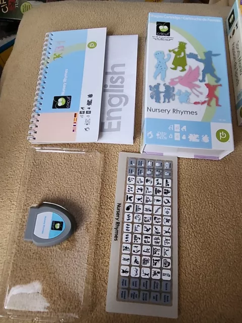 Cartucho de cricut con forma temática para bebé RIMAS INFANTILES