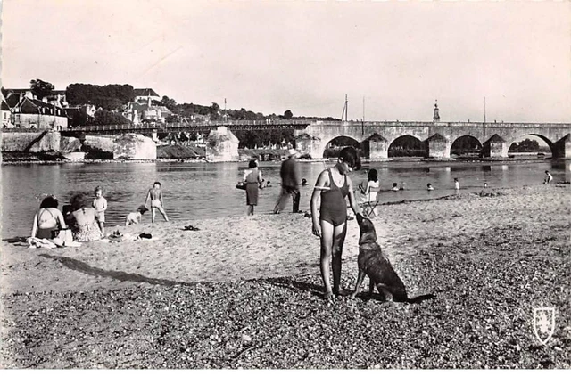 58 - La Charité sur Loire - SAN22884 - La Plage - CPSM 14X9 cm
