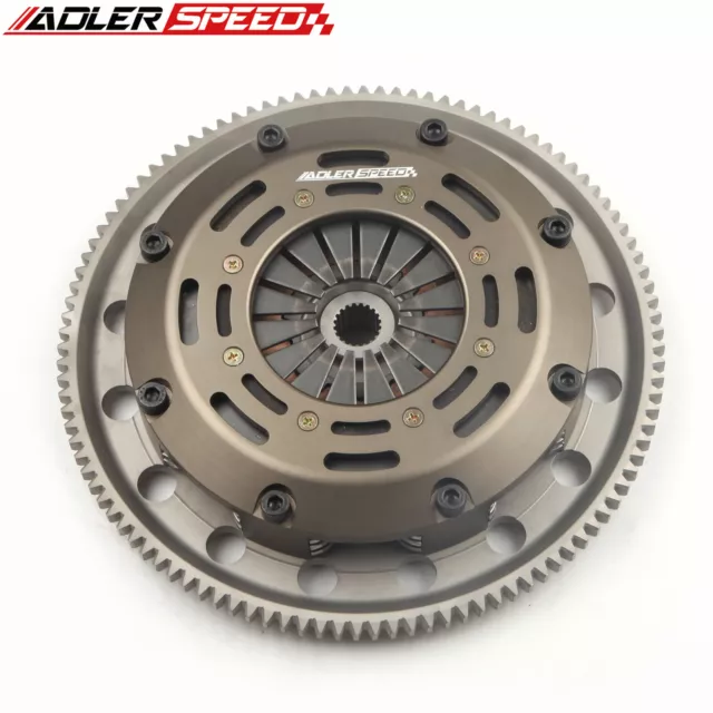 ADLERSPEED Racing Triple Disc Clutch For HONDA CIVIC CRX D15 D16 89-91 Medium WT